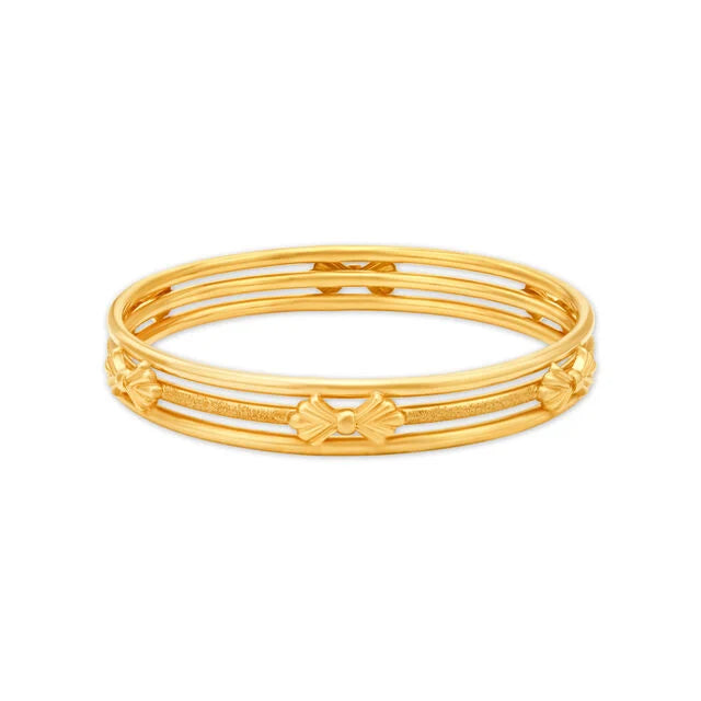 Artistic Charm Gold Bangles