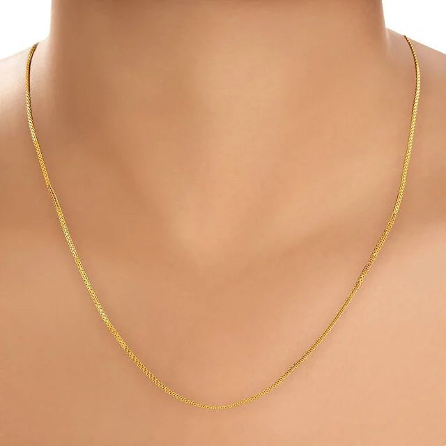 Sleek Gold Kamal Chain