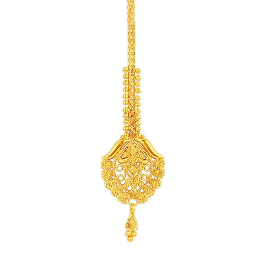 Elegant Gold Maang Tikka