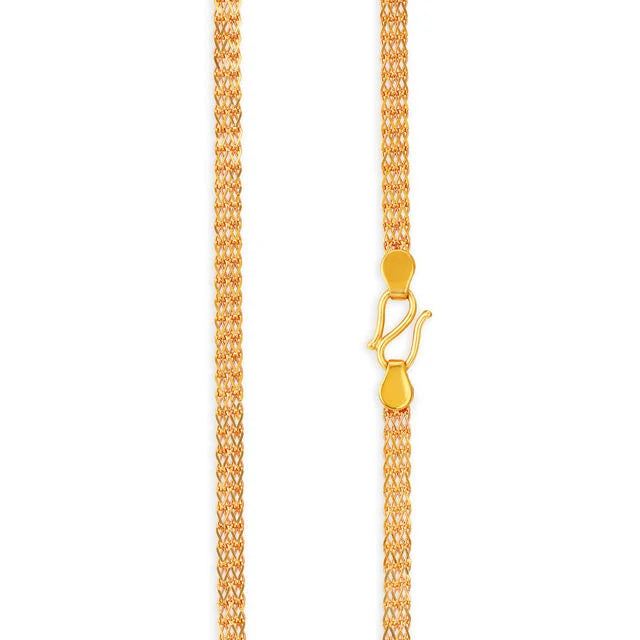 Dazzling Multi Thread Gold Chain for Men