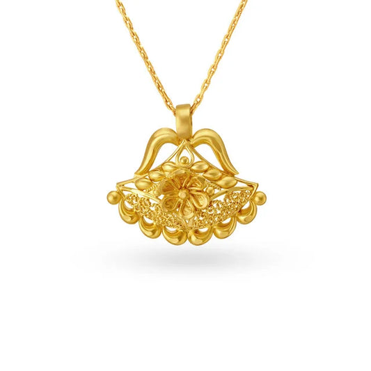 Elegant Gold Pendant