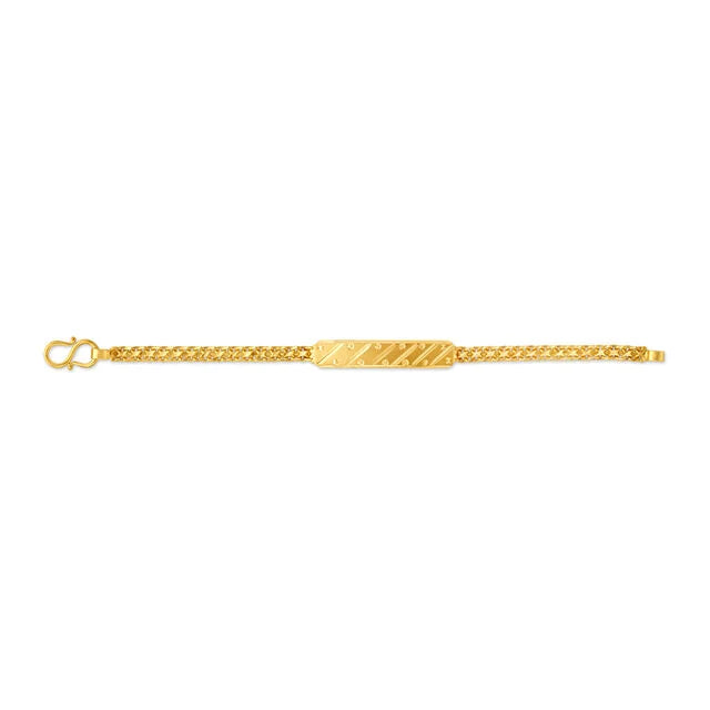 Splendid Gold Bracelet For Men