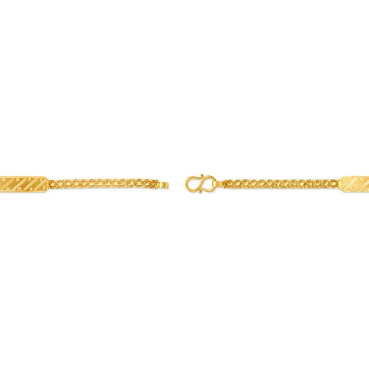 Splendid Gold Bracelet For Men