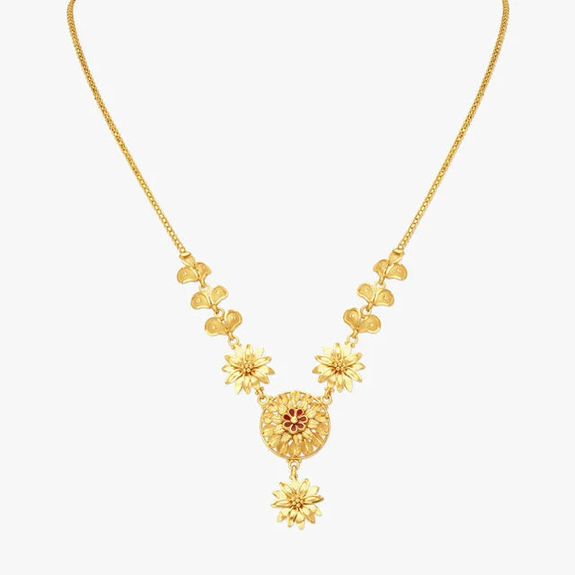 Radiant Floral Necklace