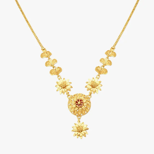 Radiant Floral Necklace