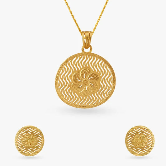 Sophisticated Simplicity Pendant and Earrings Set