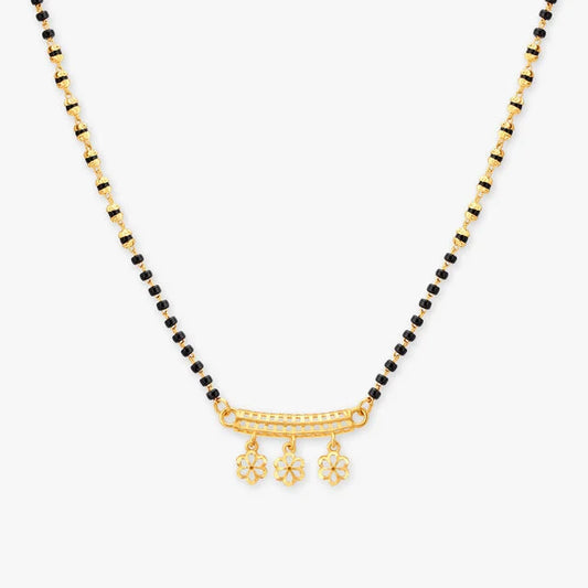 Floral Gold Mangalsutra