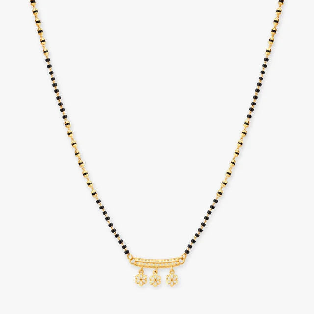 Floral Gold Mangalsutra