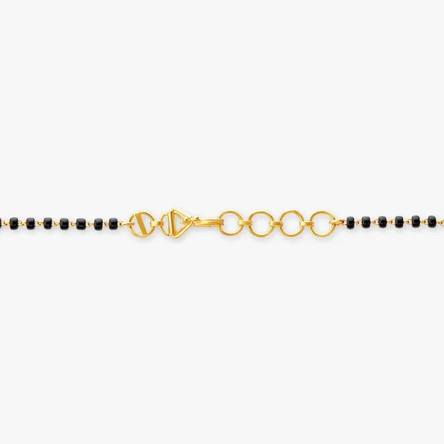 Floral Gold Mangalsutra