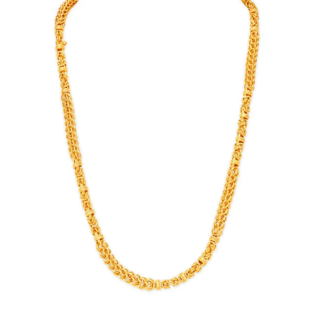 Enticing Handmade Gold Chain for men