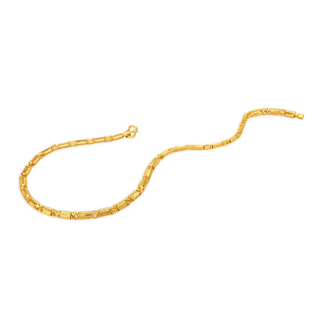 Textured Gold Chain for Men