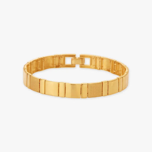 Contemporary Gold Bracelet for Men