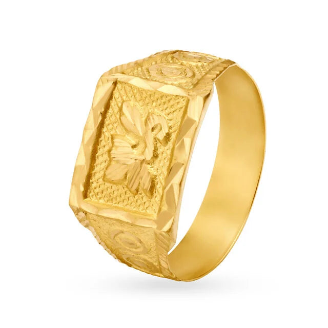 Timeless 22 Karat Yellow Gold Finger Ring