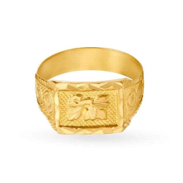 Timeless 22 Karat Yellow Gold Finger Ring